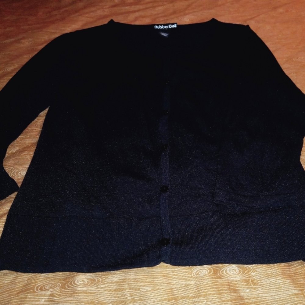 SALE! Rubber Doll cropped cardigan with 3/4 sleeves